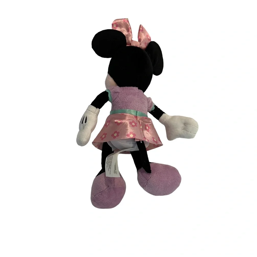 Disney Minnie Mouse Plush Doll Lovie Pink Bow